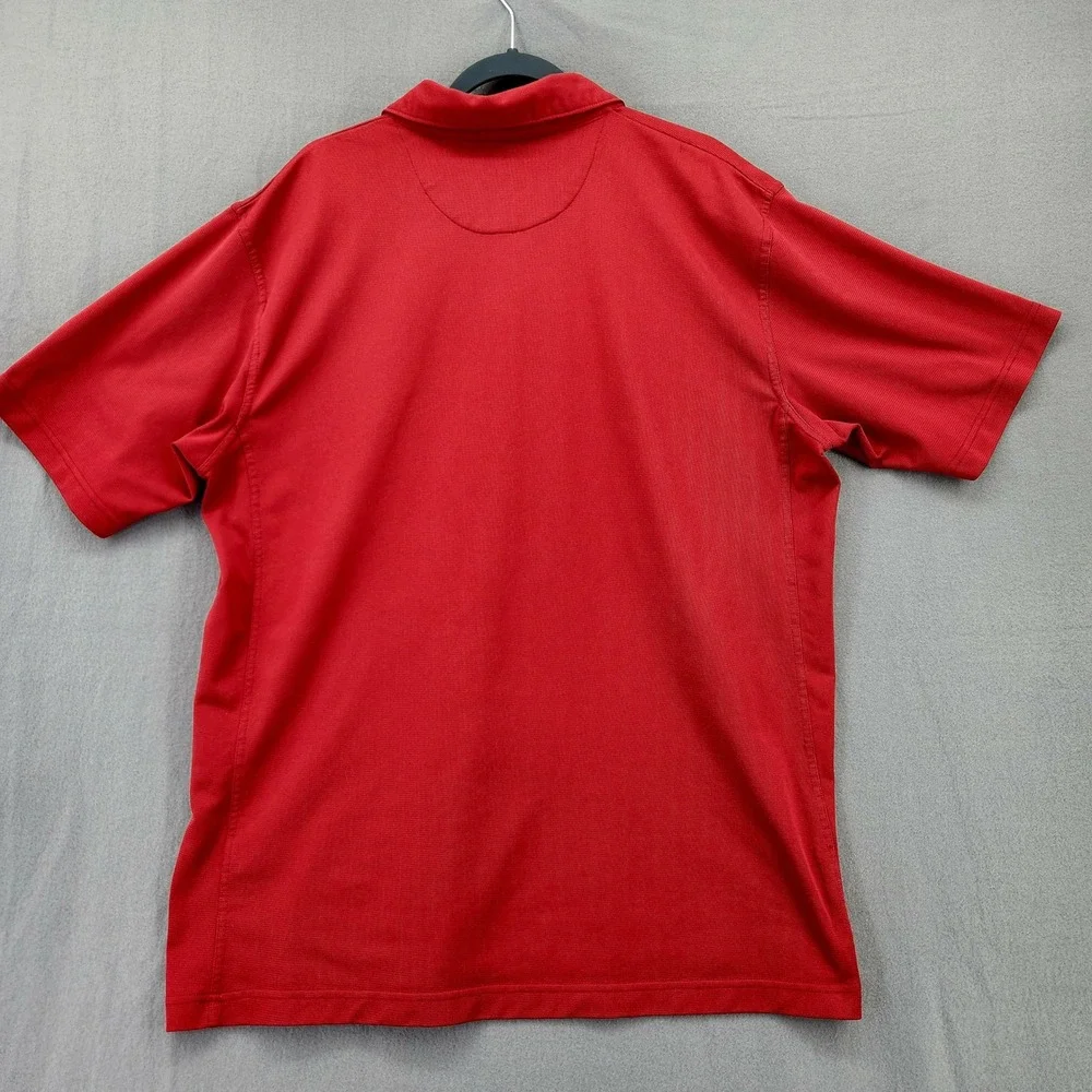 Nike Alabama Crimson Tide Mens XXL Red Polo Shirt Nike FIT‎ Team Collegiate